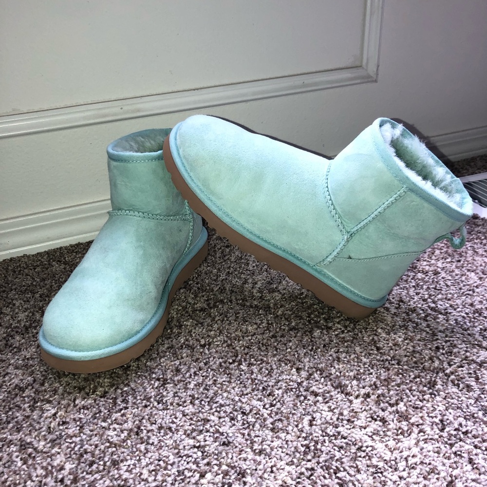UGG classic mini Tiffany blue 7